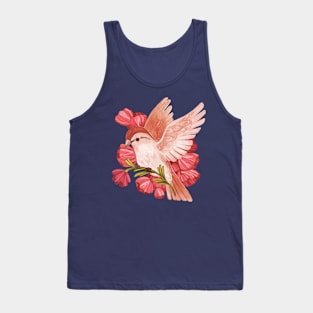 Sparrow Bird Tank Top